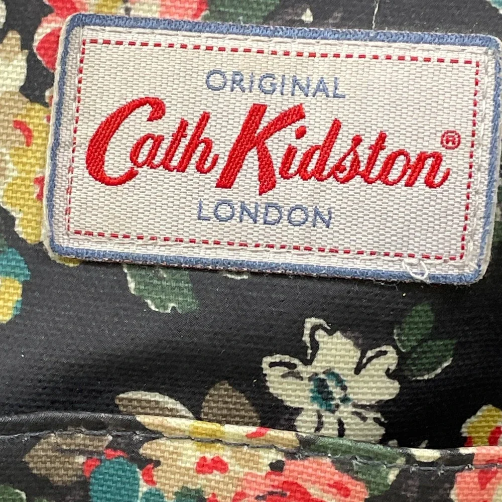 Cath Kidston Floral Crossbody Bag PVC Coated Cotton Adjustable Strap Messenger‎